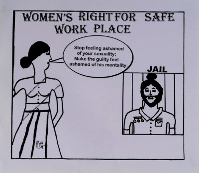 women’s right for a safe workplace