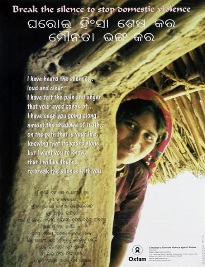 break the silence to…