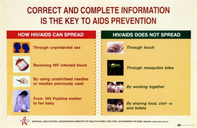 correct and complete information is the key to AIDS prevention