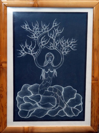 Woman Embodying the Mahua Tree