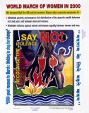 world march of women in 2000-poster 3