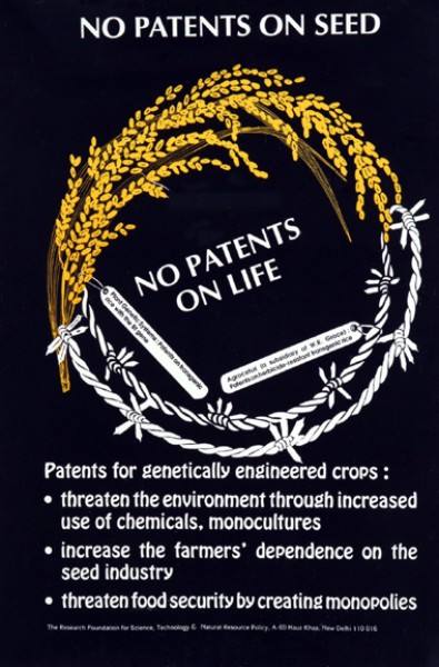 no patents on seed