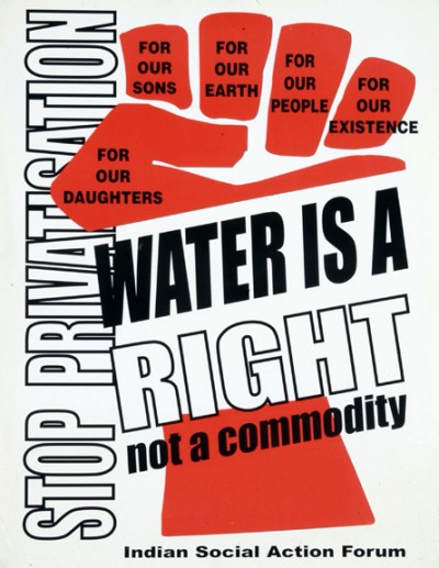 water is a right…