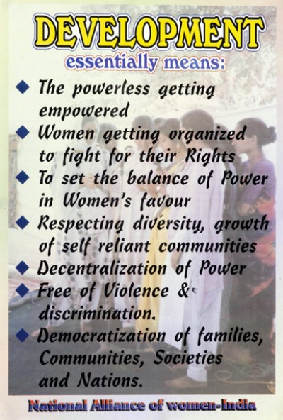 development essentially means